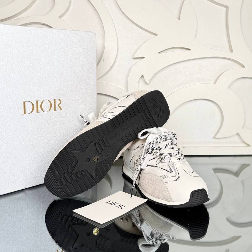 Christian Dior D- Sketch Sneaker İndirimde Kaçmaz - Görsel 5