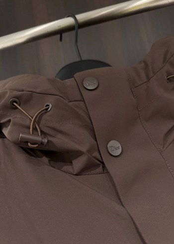 Dior Erkek Mont İthal Kuş Tüyü Kapüşonlu Fermuarlı M XXL 3XL - Görsel 2