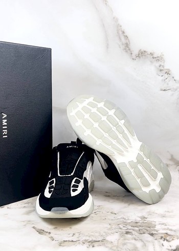 Amiri Neo Siyah Bağcıklı Erkek Spor Ayakkabı 41/45 İNDİRİMDE - Görsel 3