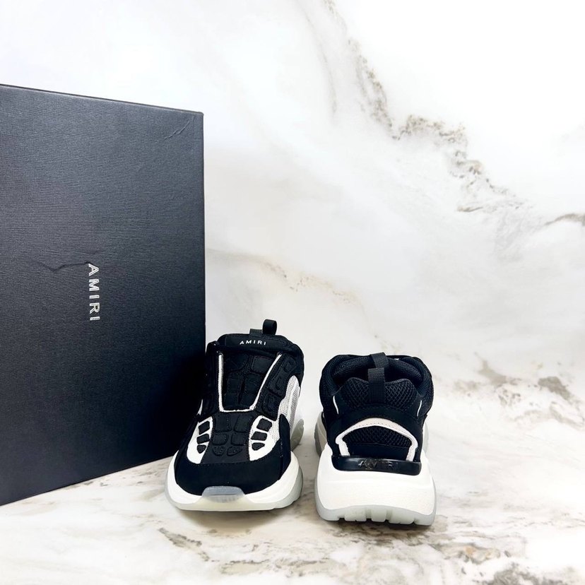 Amiri Neo Siyah Bağcıklı Erkek Spor Ayakkabı 41/45 İNDİRİMDE - Görsel 2