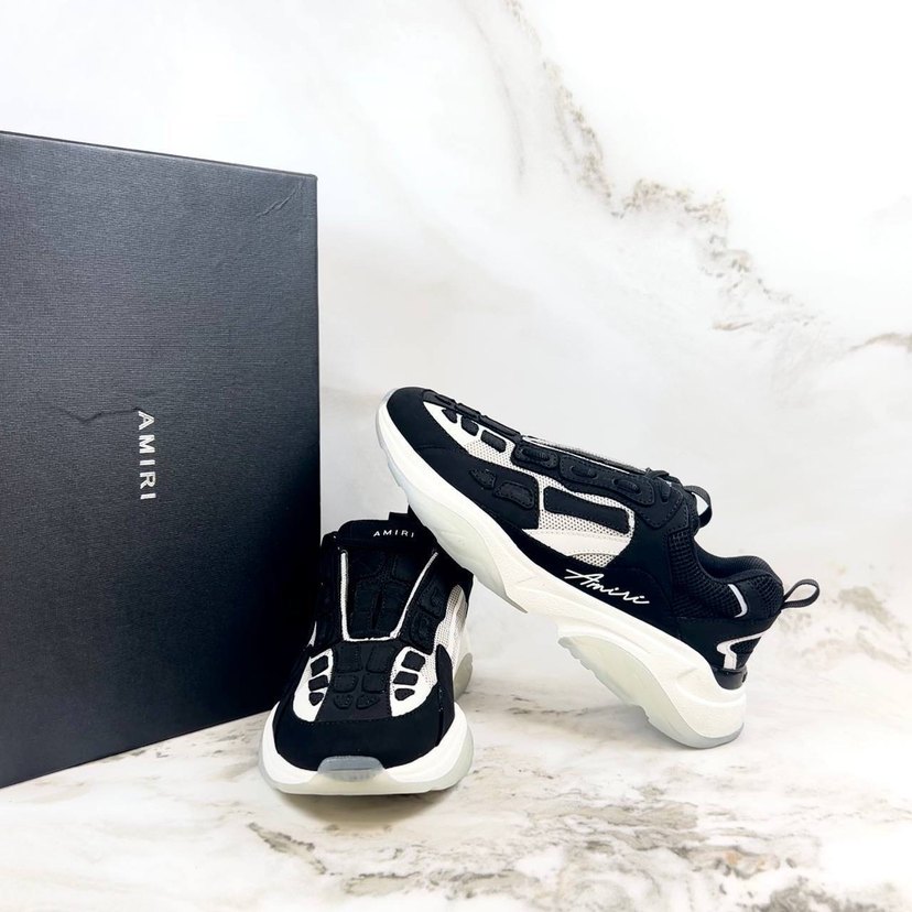 Amiri Neo Siyah Bağcıklı Erkek Spor Ayakkabı 41/45 İNDİRİMDE - Görsel 4