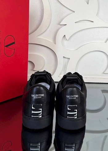 Valentino Siyah Erkek Spor Ayakkabı Velcro Detaylı - Görsel 4