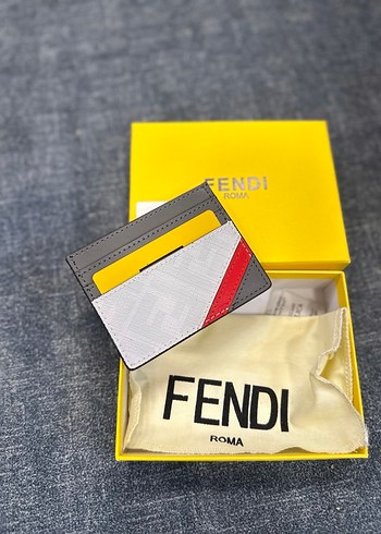 Fendi Kahverengi Desenli Kartlık Unisex - Görsel 2
