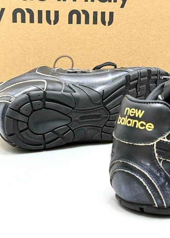 Miu Miu Miu Miu Siyah Biker Stiletto Spor Ayakkabı 36/ 40 Arası
