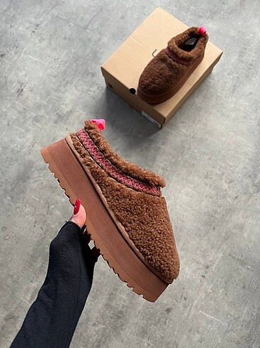 Ugg Tazz Teddy Kahve 37-41 Womrn Sneakers