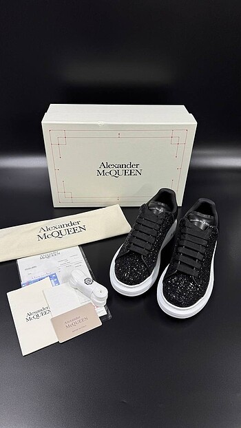 36 Beden siyah Renk Alexander McQueen Women Sneakers 36/40