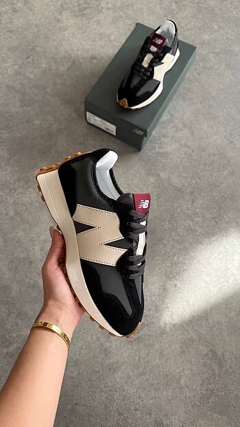 New Balance 327 Black Moonbeam 36-40 Men Sneakers Erkek Ayakkabı
