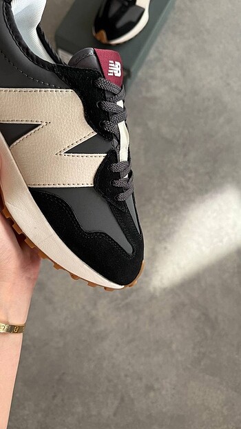 43 Beden siyah Renk New Balance 327 Black Moonbeam 36-40 Men Sneakers Erkek Ayakkabı