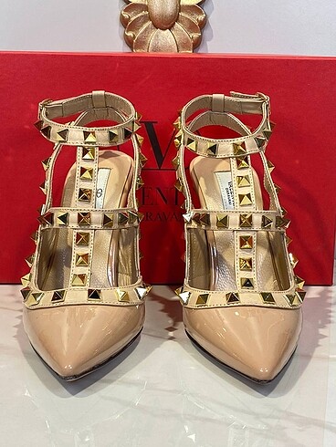 39 Beden Valentino Rockstud Pumps 36/40 Kadın Topuklu Ayakkabı