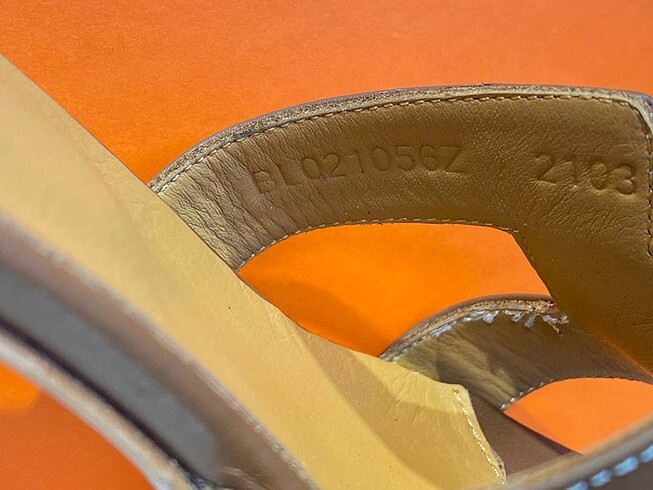 37 Beden kahverengi Renk Hermes Oasis Pumps 36/40 Kadın Terlik