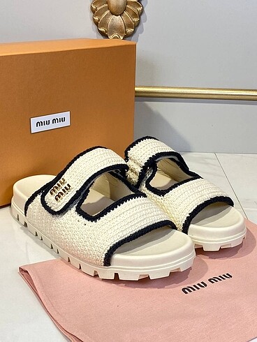 Miu Miu Knitting Slipper (El Örgüsü) 36/40 Kadın Terlik