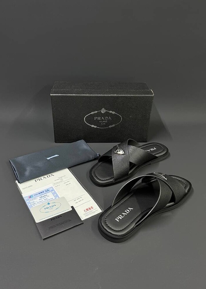 Prada Men Slipper Terlik - Görsel 4