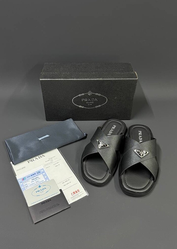 Prada Men Slipper Terlik - Görsel 3