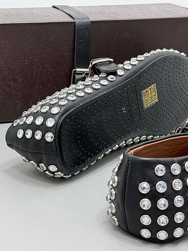 38 Beden siyah Renk Alaia Women Babet 36/41
