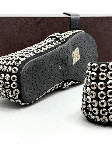 39 Beden siyah Renk Alaia Women Babet 36/41