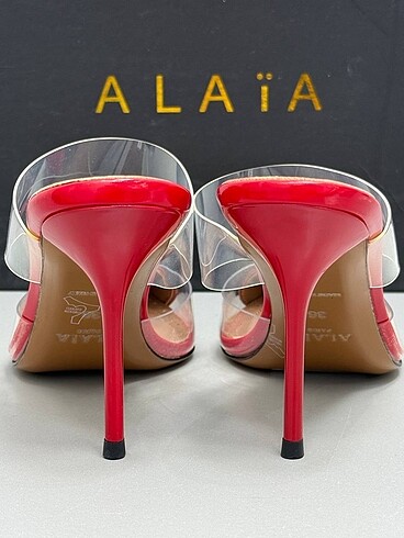 39 Beden kırmızı Renk Alaia Women High Heels 36/41