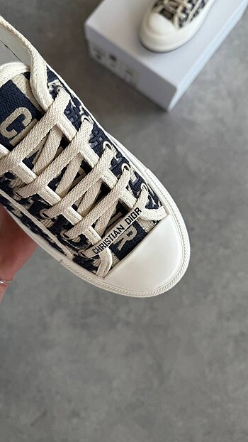 37 Beden Dior Bayan Canvas Sneaker 36 - 40 Arası