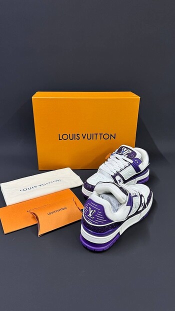 42 Beden New Louis Vuitton Sneaker Simli 36 - 40 Arası