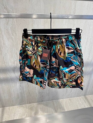 Etro Deniz Şort S M L XL XXL - Görsel 6