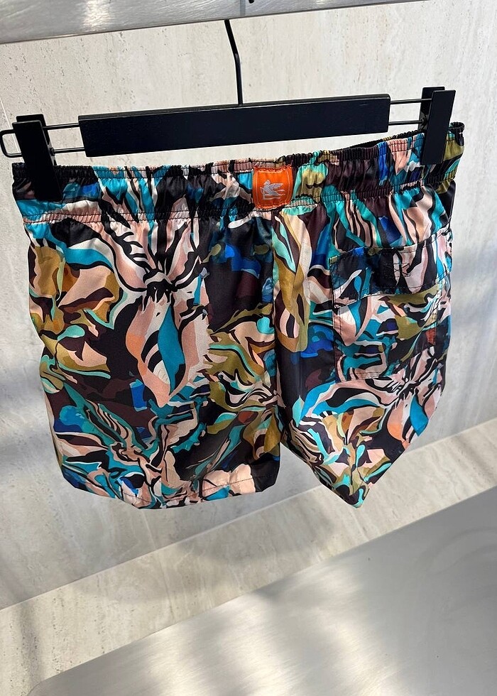 Etro Deniz Şort S M L XL XXL - Görsel 5
