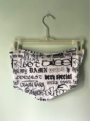 Bershka Straplez crop