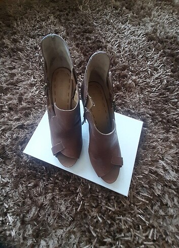 39 Beden Nine west kahve ayakkabı