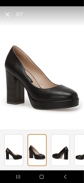 38 Beden nine west topuklu ayakkabi