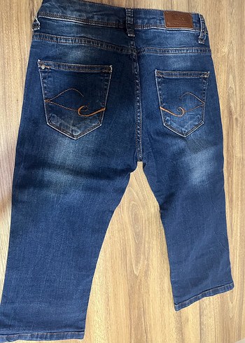 Kadın Mavi Mini Denim Jean - Görsel 2