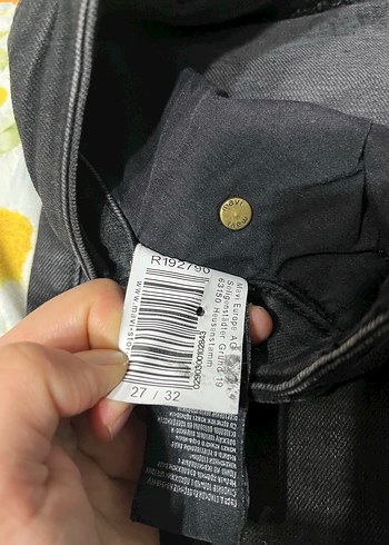 Erkek Siyah Fermuarlı Dar Kesim Denim Pantolon - Görsel 5