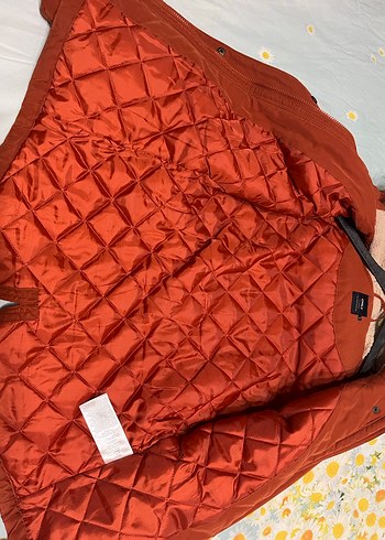 Kiremit Fermuarlı Kadın Mont - Görsel 5