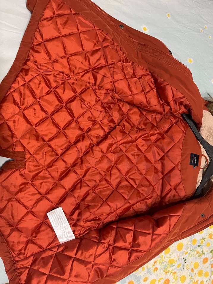 Kiremit Fermuarlı Kadın Mont - Görsel 5