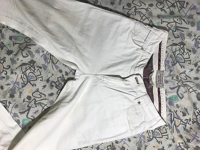 29 Beden beyaz pantolon