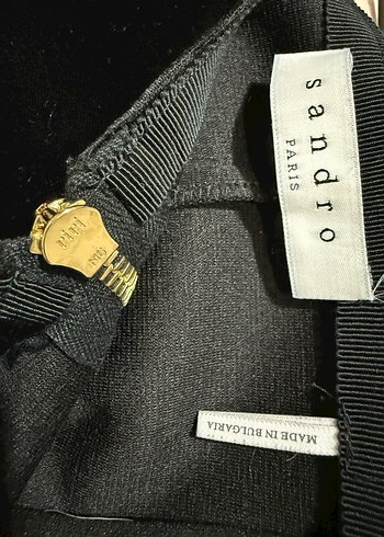 Siyah Kadife Mini Etek - Görsel 3