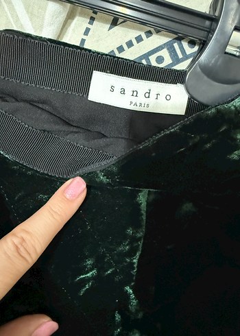 Kadın Kadife Mini Etek - Görsel 5