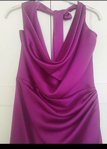 Eflatun Abiye- Özel gün elbise - Görsel 7