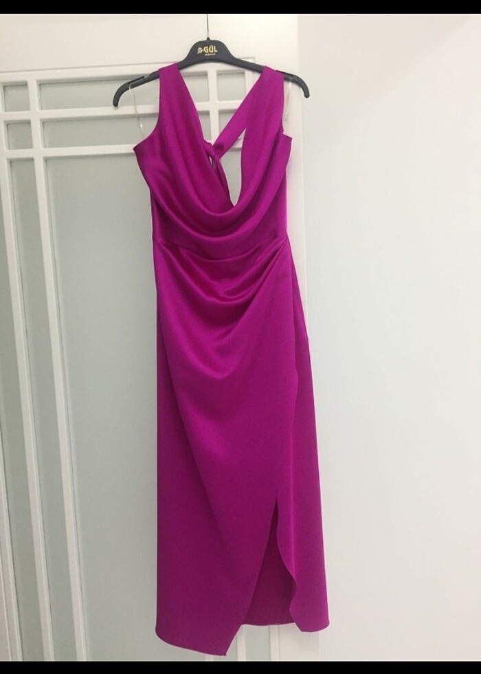 Eflatun Abiye- Özel gün elbise - Görsel 2