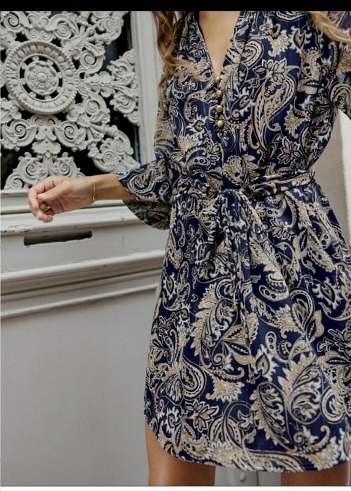 Orjinal Zara şık elbise - Görsel 3