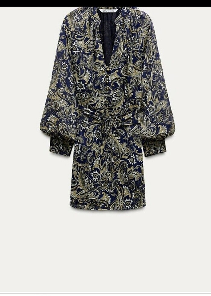 Orjinal Zara şık elbise - Görsel 4