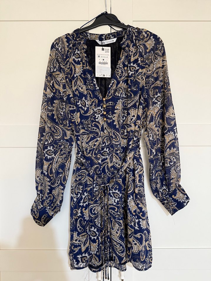 Orjinal Zara şık elbise - Görsel 2