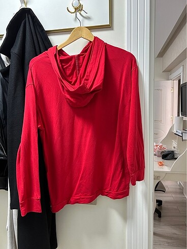 xs Beden Mavi sweatshirt