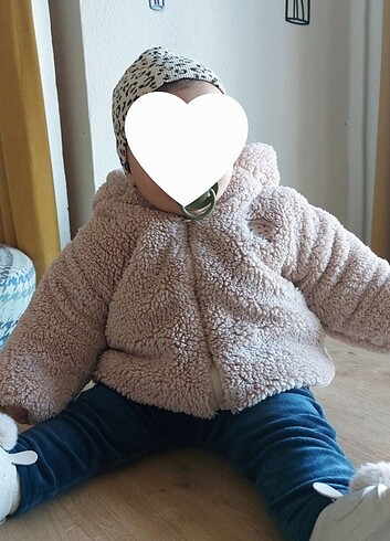 Bebek peluş mont