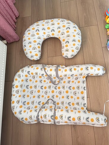 BabyJem Emzirme yastığı ve bebek yatağı