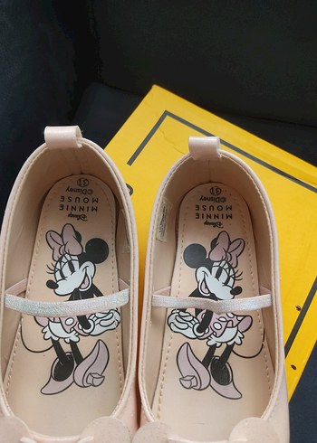 Kız Çocuk Pembe Fiyonklu Babet Ayakkabı - Görsel 2