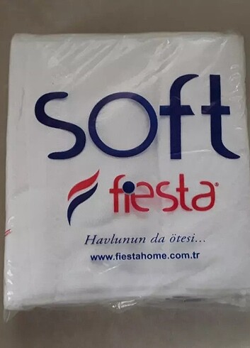  Beden beyaz Renk ETAMİN İŞİ FİESTA SOFT 30X50 SAÇAKLI HAVLU