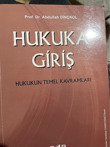 Hukuka giriş