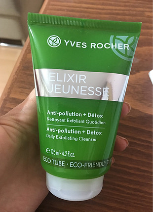 diğer Beden yeşil Renk PEELİNG ETKİLİ YÜZ YIKAMA JELİ YVES ROCHER