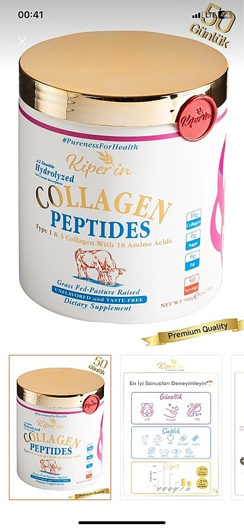 Collagen toz