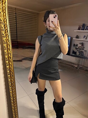Zara Zara Şort Etek