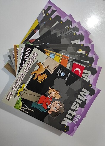 İlkokul çocuk kitap okuma seti