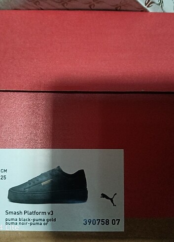 Puma Puma Smash Platform V3 Kadın Siyah Sneaker